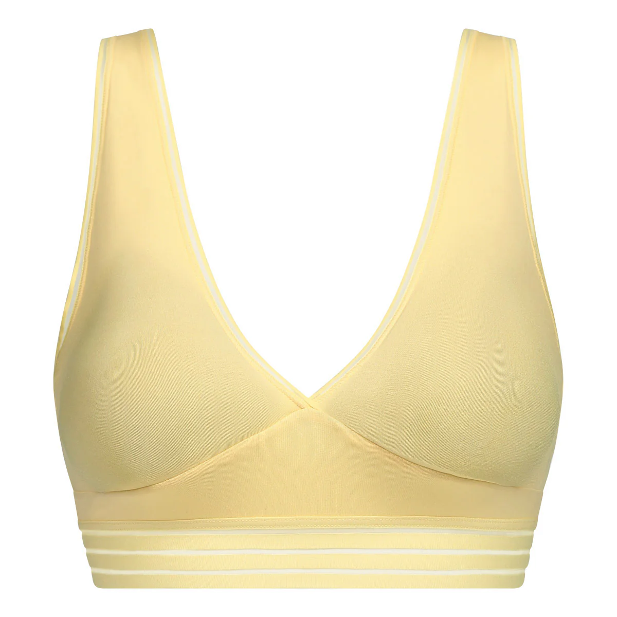 Soutien-gorge triangle sans armatures en microfibre Jaune Oh My Dim’s - Image 5